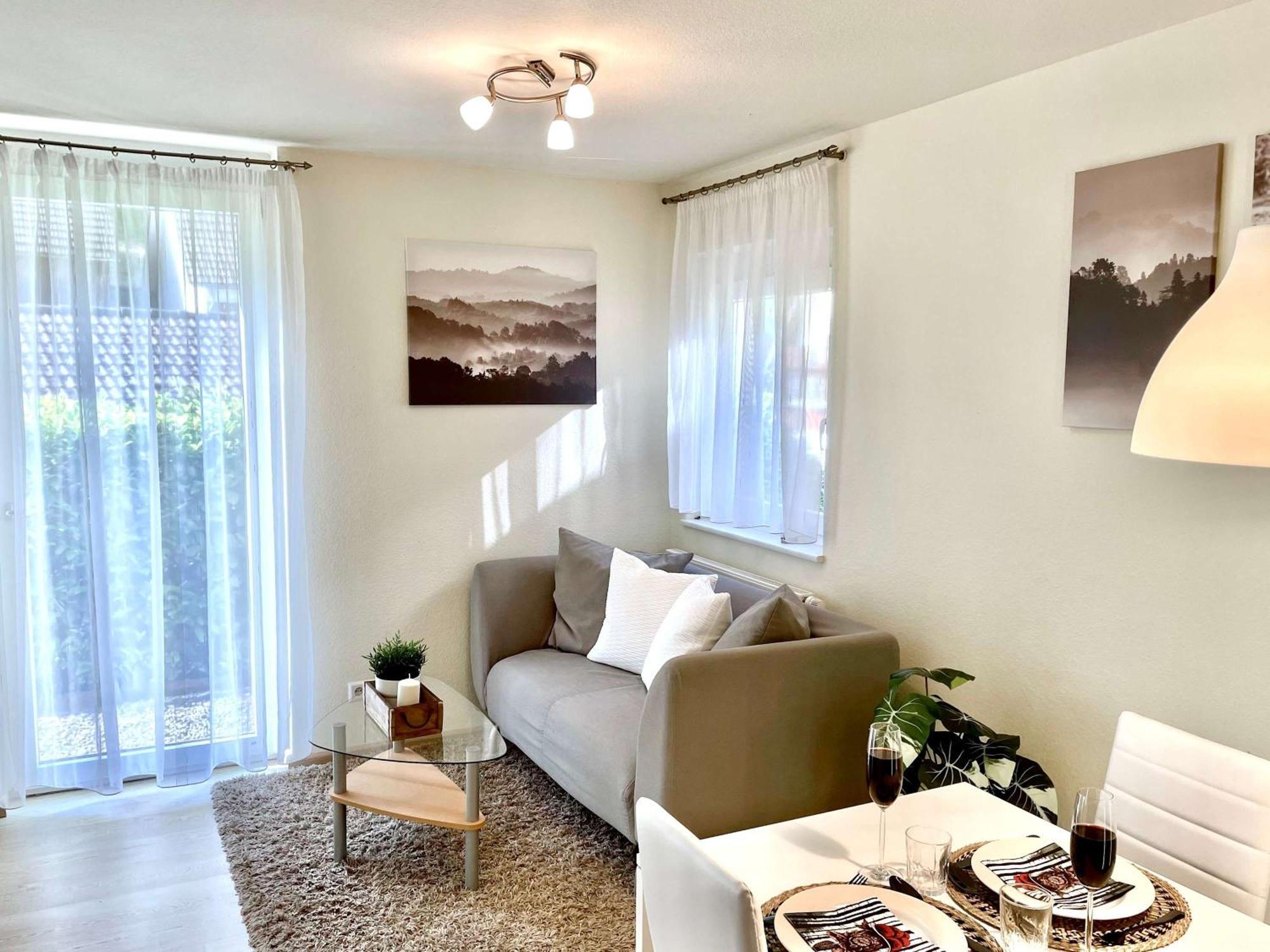 Relaxapartments Black Forest Diamond Direkt An Der Hornberger Freilichtbuehne - Sonnenterrasse Mit Blick Auf Das Hornberger Schloss, Schnelles Internet, Fuer Bis Zu 2 Personen Luaran gambar